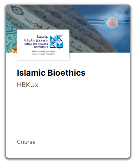 HBKU ISLAMIC BIOETHICS