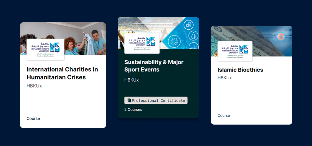 HBKU edX enrollments