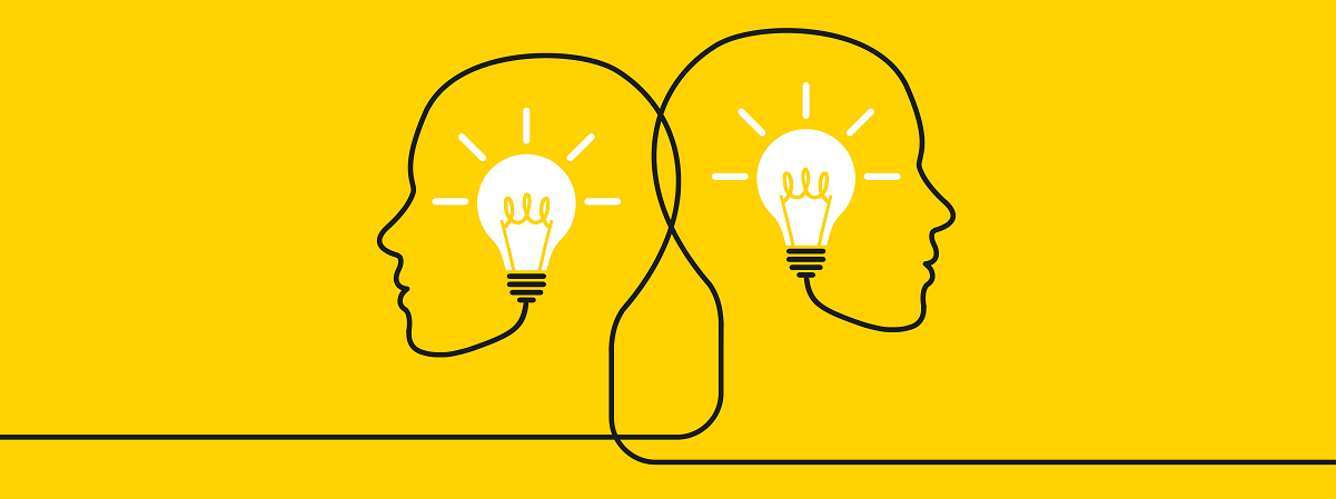 Two mind sharing common idea