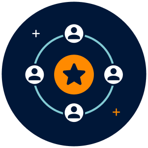 Values icon symbolizing Teamwork